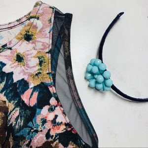 Xhilaration Girls’ Floral Fit & Flare Dress Sz XS